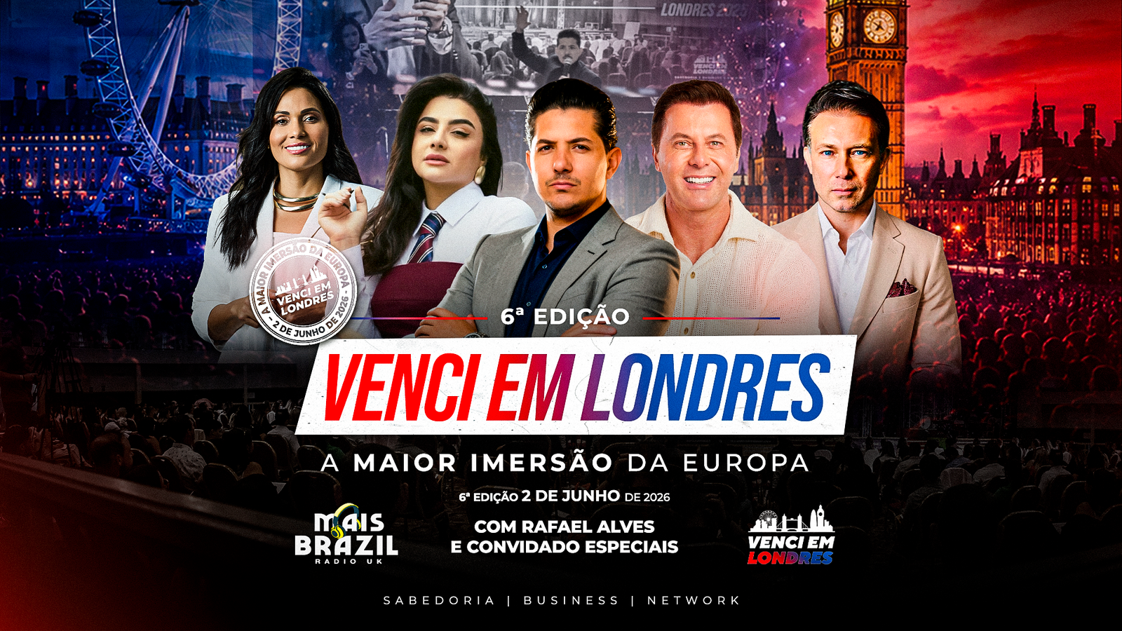 6ª Edição VENCI EM LONDRES